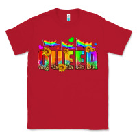 Red queer Classic Tee - HRA Design Shop