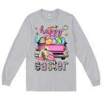 Moon Dust Bunny Happy Easter truck Easter Day Long Sleeve Tee - Neo Western