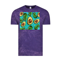 Cloud Purple avacadoblue tumbler Vintage Tee - BarkalooDesign