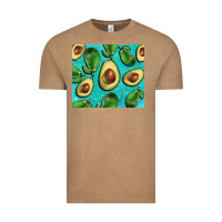 Vintage Coffee avacadoblue tumbler Vintage Tee - BarkalooDesign