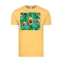 Vintage Mustard avacadoblue tumbler Vintage Tee - BarkalooDesign