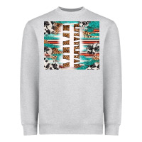 Heather Grey customized mama Heavyweight Sweatshirt - RanaPortraitStore