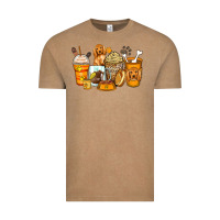 Vintage Coffee cocker spaniel coffee cups Vintage Tee - Zillion Design Studio