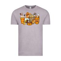 Vintage Zinc cocker spaniel coffee cups Vintage Tee - Zillion Design Studio