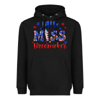 Black little miss firecracker Heavyweight Hoodie - NancyCooperArtShop