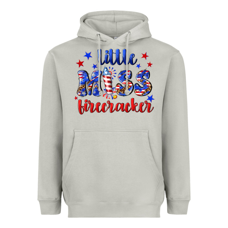 Little Miss Firecracker Heavyweight Hoodie by NancyCooperArtShop | Teevron