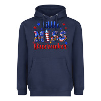 Navy little miss firecracker Heavyweight Hoodie - NancyCooperArtShop