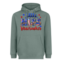 Sage little miss firecracker Heavyweight Hoodie - NancyCooperArtShop