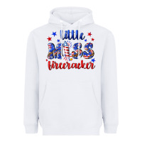 White little miss firecracker Heavyweight Hoodie - NancyCooperArtShop