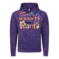 Cloud Purple watch out kindergarten here i come Vintage Hoodie - MaliasSmallBusiness