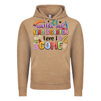 Vintage Coffee watch out kindergarten here i come Vintage Hoodie - MaliasSmallBusiness