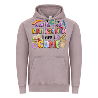 Vintage Zinc watch out kindergarten here i come Vintage Hoodie - MaliasSmallBusiness