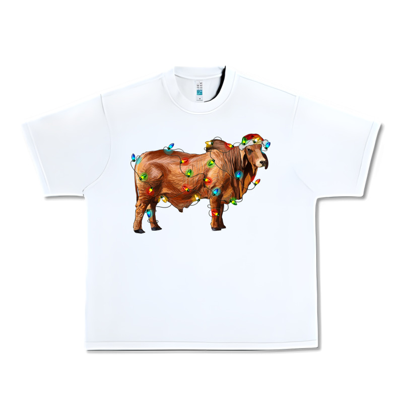Brahman Bull With Christmas Lights Urban Heavy Tee by RanaPortraitStore | Teevron