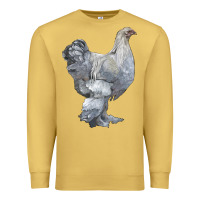 Antique Gold Brahma Chicken Premium Sweatshirt - LillyAllenDesigns