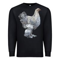 Black Brahma Chicken Premium Sweatshirt - LillyAllenDesigns