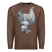 Chestnut Brahma Chicken Premium Sweatshirt - LillyAllenDesigns
