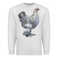 Oatmeal Heather Brahma Chicken Premium Sweatshirt - LillyAllenDesigns