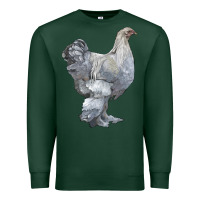 Sports Green Brahma Chicken Premium Sweatshirt - LillyAllenDesigns