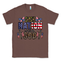Chestnut one nation under god Classic Tee - CowhideDigitalArt