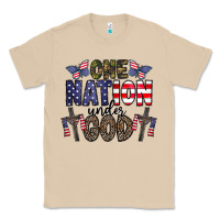 Mushroom one nation under god Classic Tee - CowhideDigitalArt