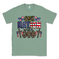Sage one nation under god Classic Tee - CowhideDigitalArt
