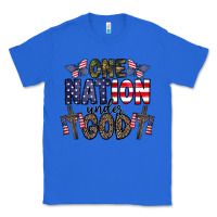 True Royal one nation under god Classic Tee - CowhideDigitalArt