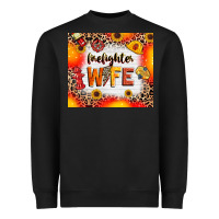 Black firefighter wife Heavyweight Sweatshirt - RanaPortraitStore