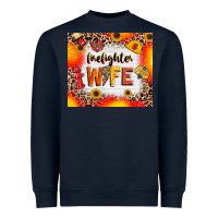 Navy firefighter wife Heavyweight Sweatshirt - RanaPortraitStore
