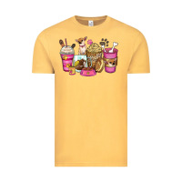 Vintage Mustard Chihuahua coffee cups Vintage Tee - Zillion Design Studio