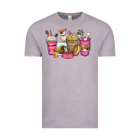 Vintage Zinc Chihuahua coffee cups Vintage Tee - Zillion Design Studio