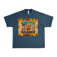 Midnight Navy coffee time gnomies Urban Heavy Tee - BarkalooDesign