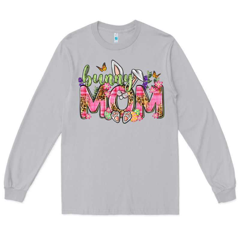Bunny Mom Easter Day Long Sleeve Tee by Neo Western | Teevron
