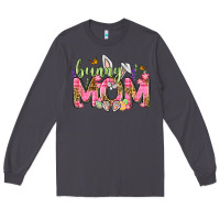 Smoke Bunny Mom Easter Day Long Sleeve Tee - Neo Western