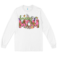 White Bunny Mom Easter Day Long Sleeve Tee - Neo Western