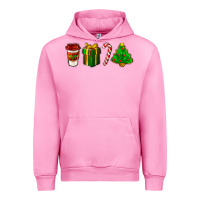 Fuchsia Pink christmas items Urban Hoodie - LillyAllenDesigns