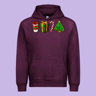 Christmas Items Urban Hoodie Designed By Lillyallendesigns
