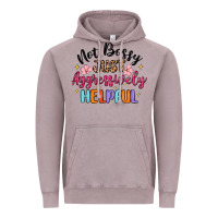 Vintage Zinc not bossy just aggressively helpful Vintage Hoodie - MaliasSmallBusiness