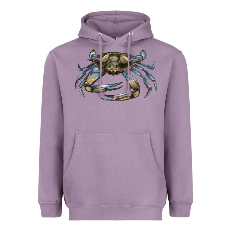 Crab Heavyweight Hoodie by LillyAllenDesigns | Teevron