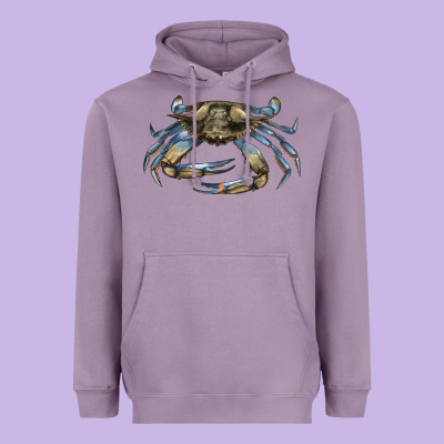Crab Heavyweight Hoodie Designed By Lillyallendesigns
