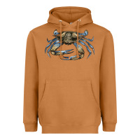 Meerkat Crab Heavyweight Hoodie - LillyAllenDesigns