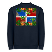 Navy dominican republic Heavyweight Sweatshirt - RanaPortraitStore