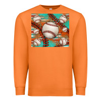 Carrot baseball turquoise serape glitter tumbler Premium Sweatshirt - Jasminsmagicworld