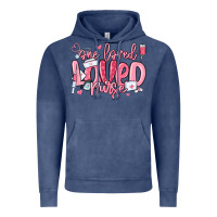 Vintage Denim one loved nurse valentine's day Vintage Hoodie - MaliasSmallBusiness