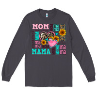Smoke mom mama mommy with hearts Long Sleeve Tee - AdoDesignShop