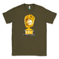 Army Green baseball throphy cup fa element Classic Tee - FaDigitalArtStudio