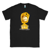 Black baseball throphy cup fa element Classic Tee - FaDigitalArtStudio
