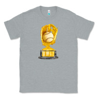 Heather Grey baseball throphy cup fa element Classic Tee - FaDigitalArtStudio