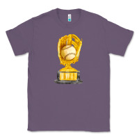 Lavender baseball throphy cup fa element Classic Tee - FaDigitalArtStudio