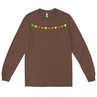 Chestnut mexican flags Long Sleeve Tee - FaDigitalArtStudio