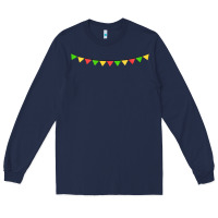Navy mexican flags Long Sleeve Tee - FaDigitalArtStudio